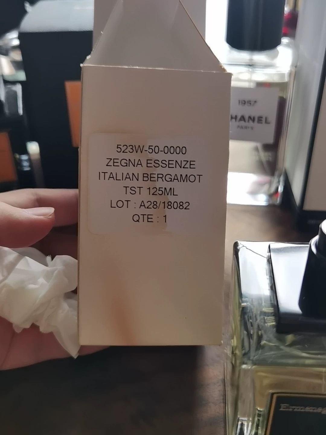 150926-170 Zegna ESSENZE ITALIAN BERGAMOT TST 125ml 4.2 oz
