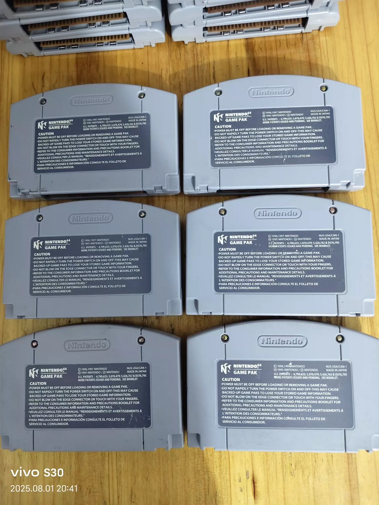 n64-8 Nintendo American version N64 game console cassette, American version, Nissan