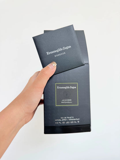 180726-21 Zegna Ermenegildo Javanese Patchouli Parfum 125ml 4.2 oz