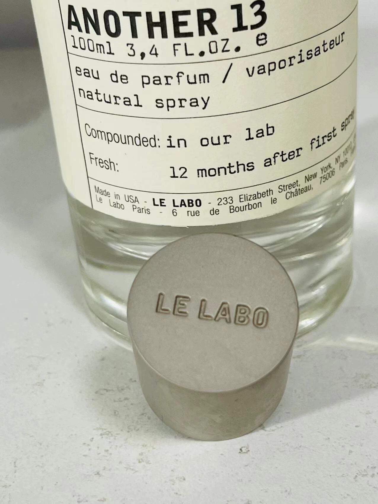 260526-128 Le Labo laboratory special No. Perfume 100ml 3.4 oz