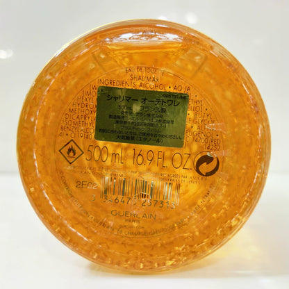 220226-137 Guerlain Shalimar 500ml 16.9 oz EDT eau de toilette