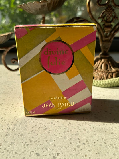 100625-57 Jean Patou Eau de Toilette EDT 75ml 2.5oz