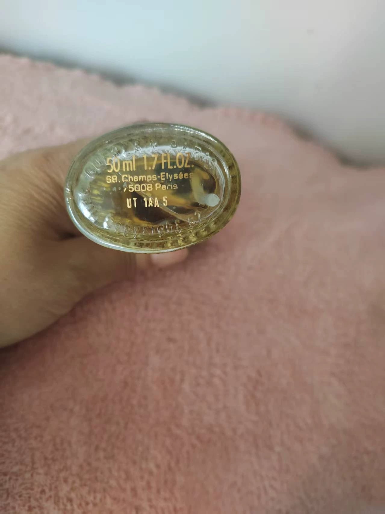 100625-88 Guerlain Habit Rouge Eau de Cologne EDC 50ml 1.7oz