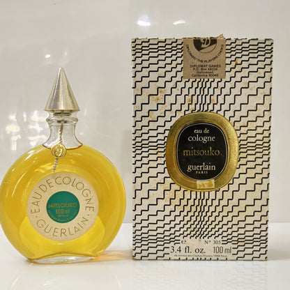 091025-34 Guerlain Mitsouko Eau de Cologne EDC 100ml 3.4oz