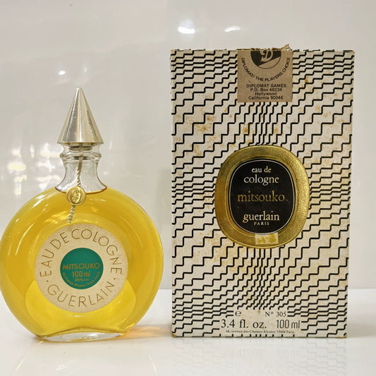 091025-34 Guerlain Mitsouko Eau de Cologne EDC 100ml 3.4oz