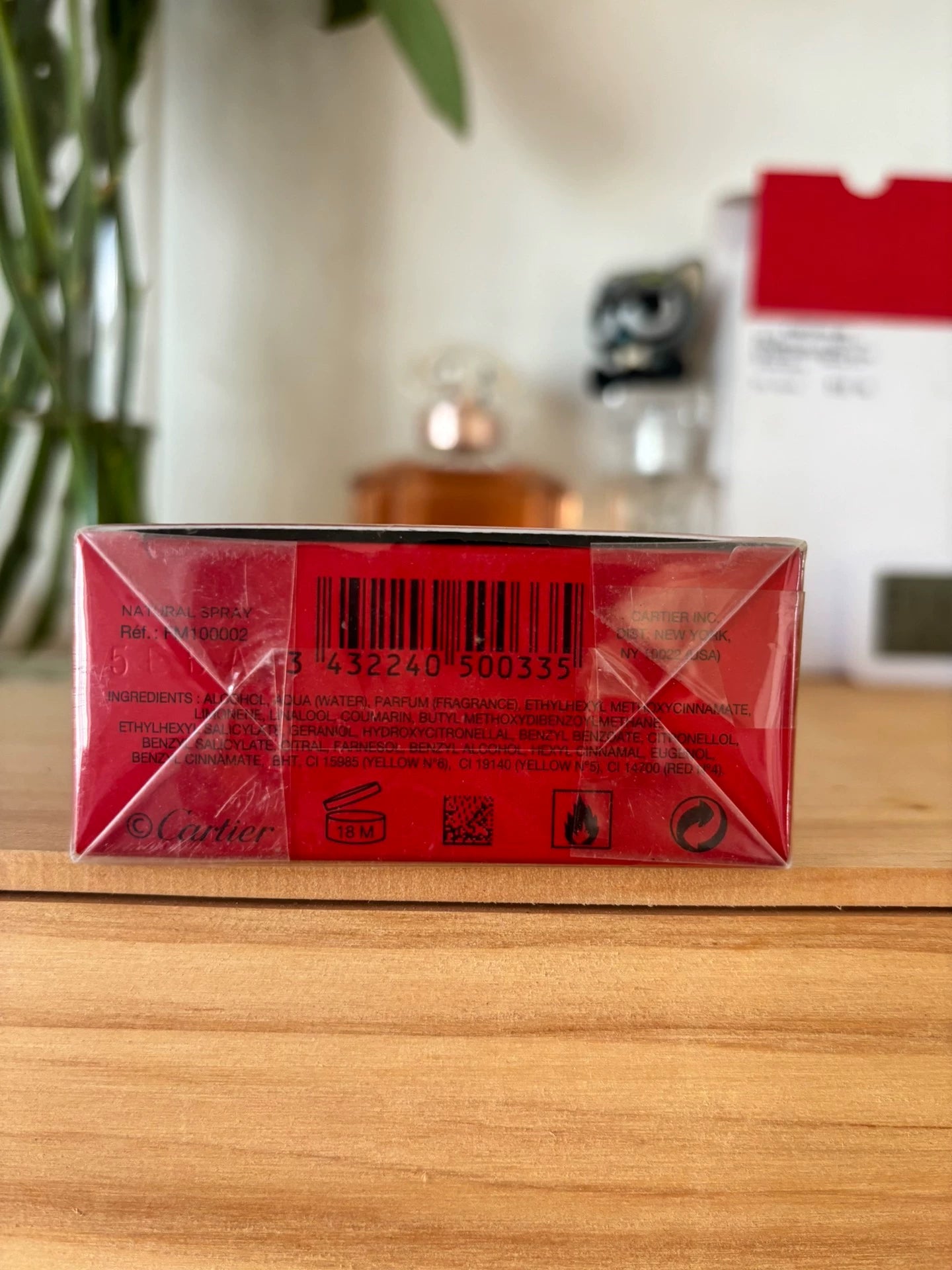 140126-72 Cartier Eau de Parfum EDP 100ml 3.4oz