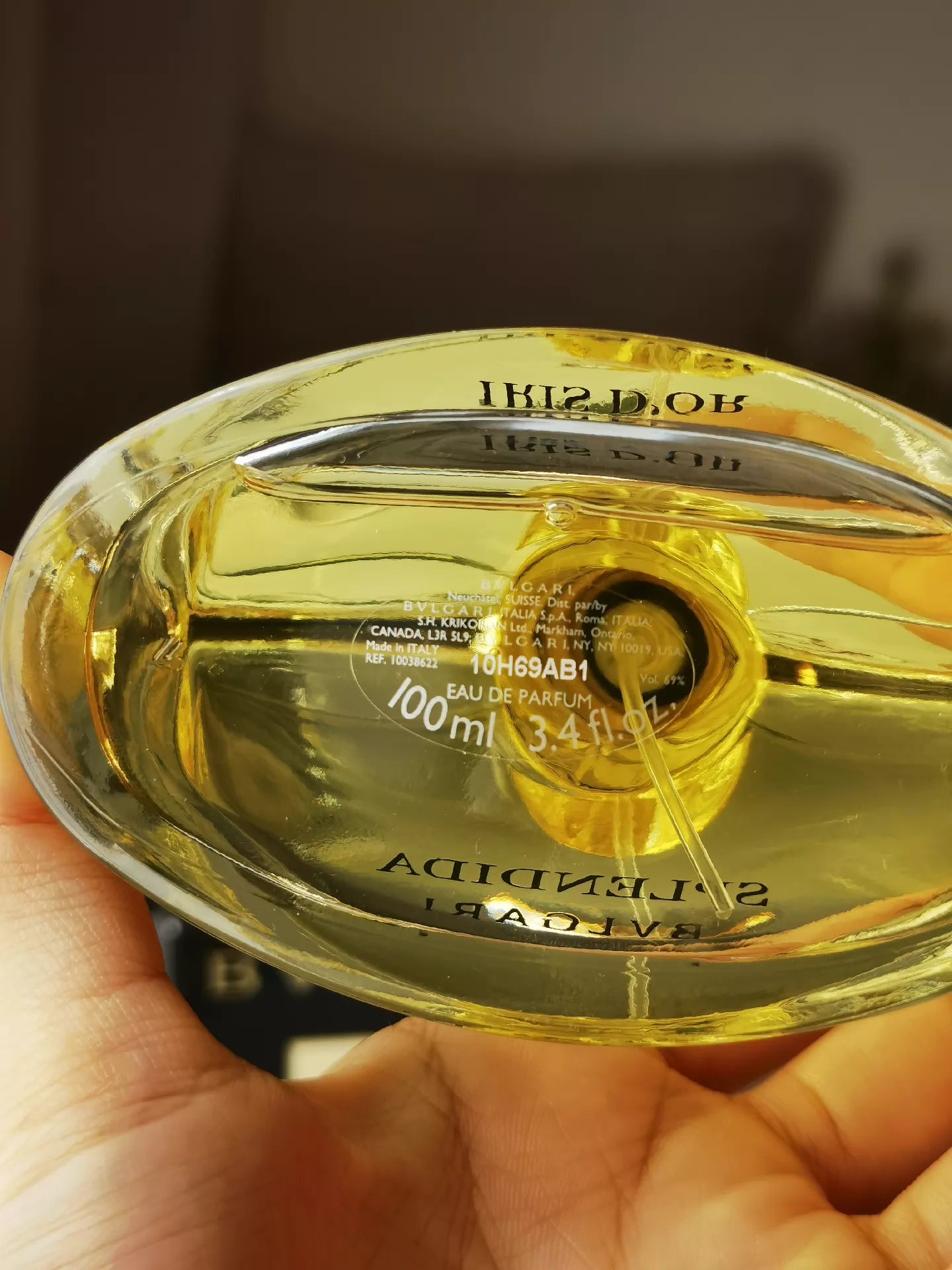020426-276 Bvlgari Bulgari Gorgeous Iris Parfum 100ml 3.4 oz