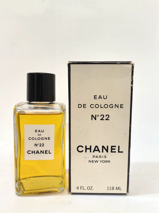 010625-38 Chanel No 22 Eau de Cologne EDC 118ml 4.0oz