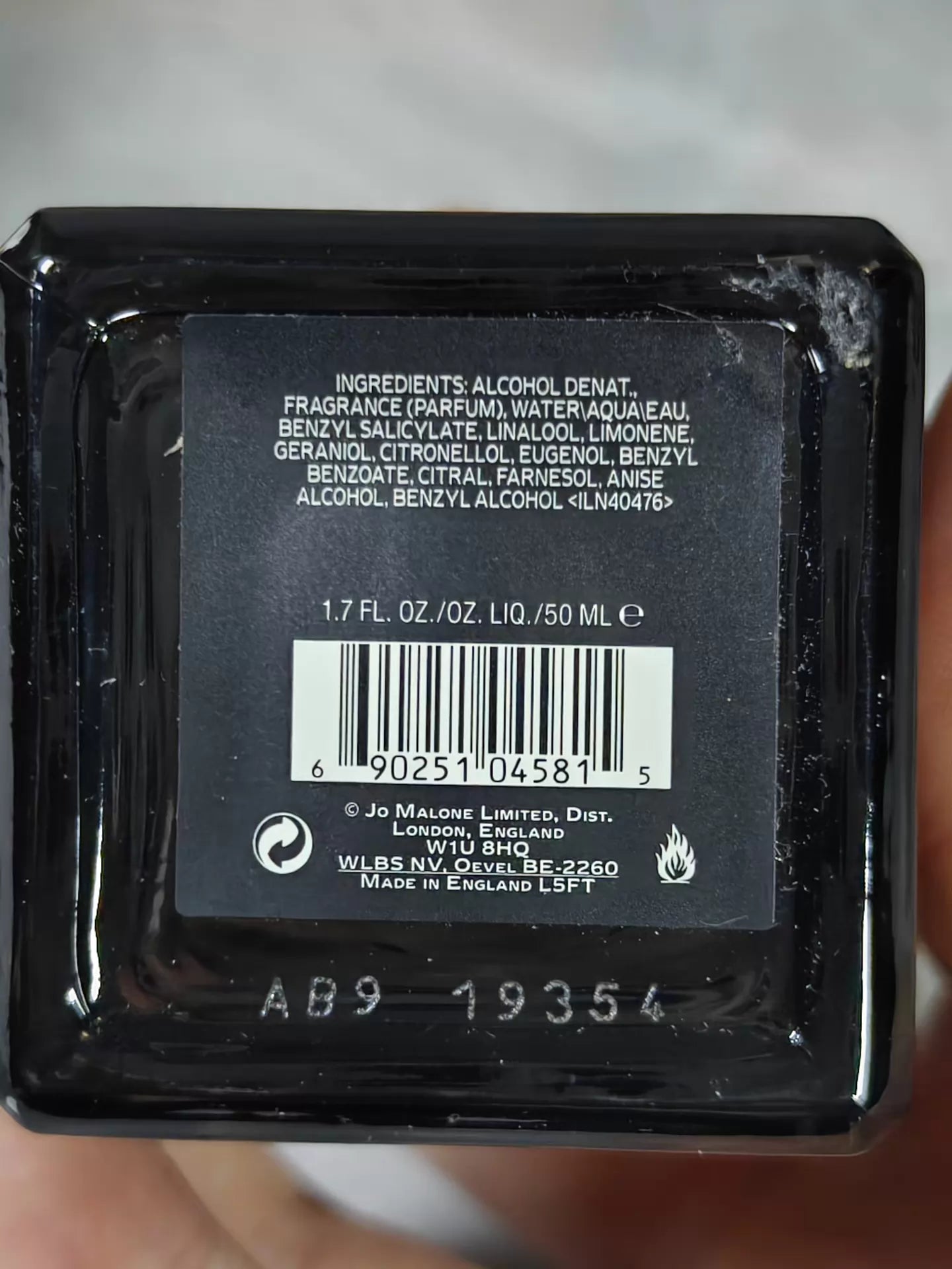 070826-10 Jo Malone Tuberose Angelica 50ml 1.7 oz