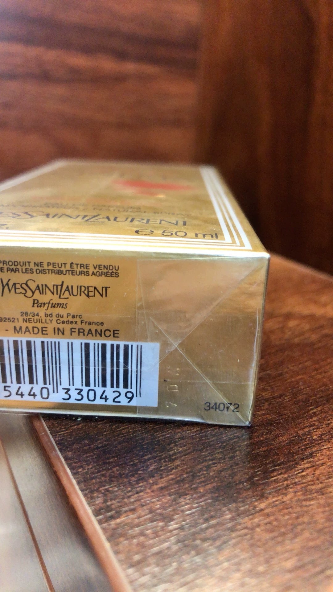 100326-118 Yves Saint Laurent YSL Cinema Kiss Perfume 50ML  1.7oz