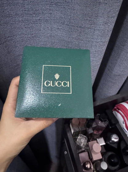 310725-89 Auth Gucci Change Bezel Colors Gold Dial Watch