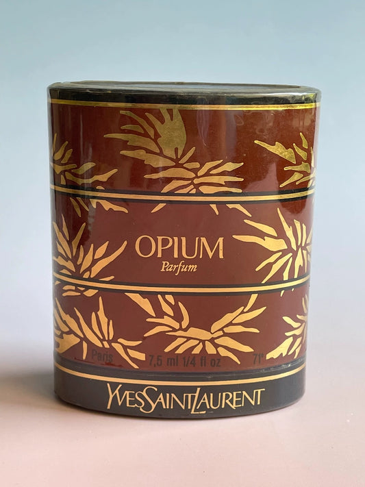 140825-50 Saint Laurent YSL Opium 7.5ml 0.25oz Parfum Perfume