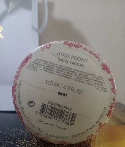 131125-20 Christian Dior Holy Peony 125ml 4.2 oz Eau de Parfum