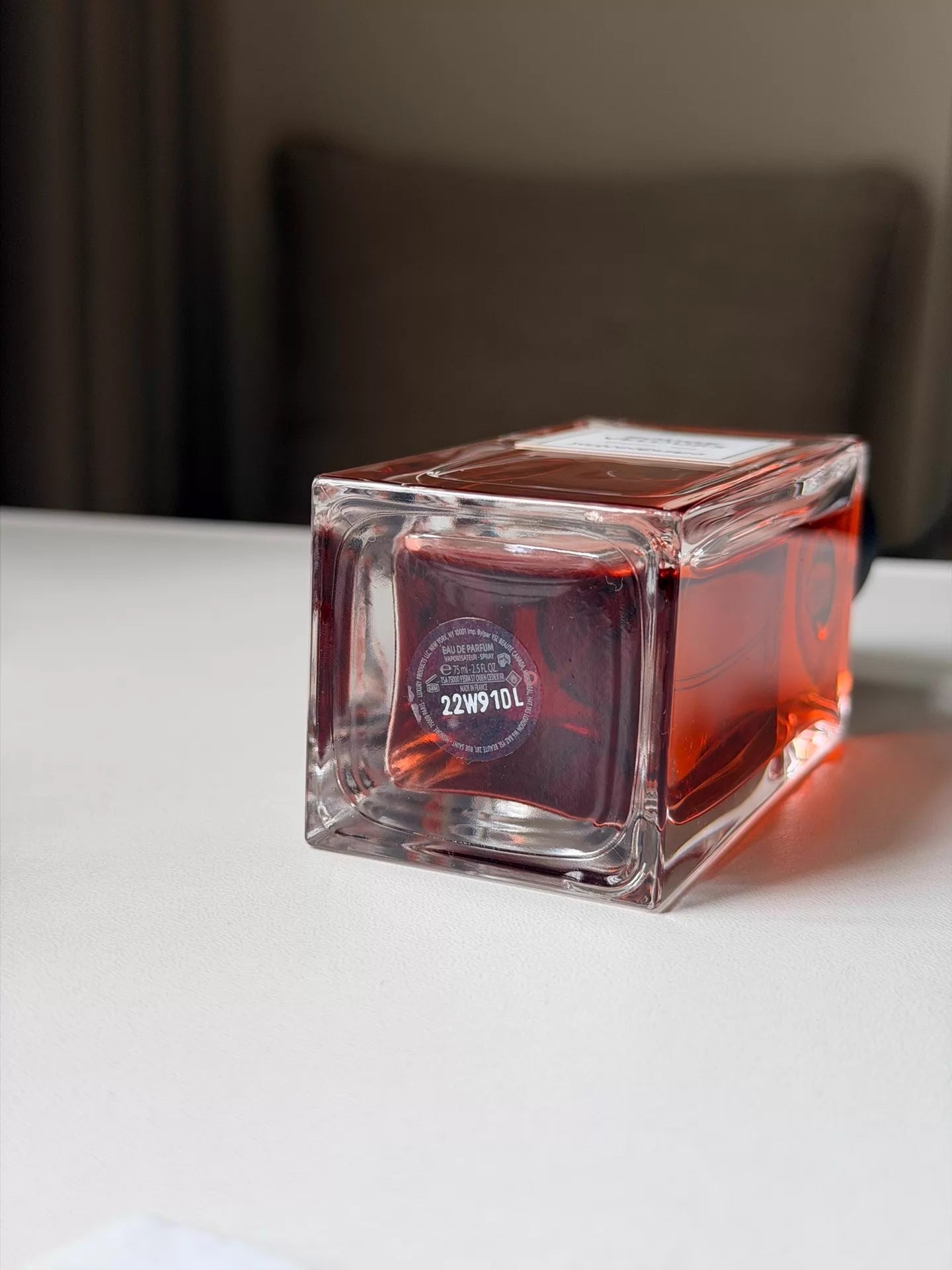 020426-25 Yves Saint Laurent Haute Couture Collection-Red 75ml 2.5 oz
