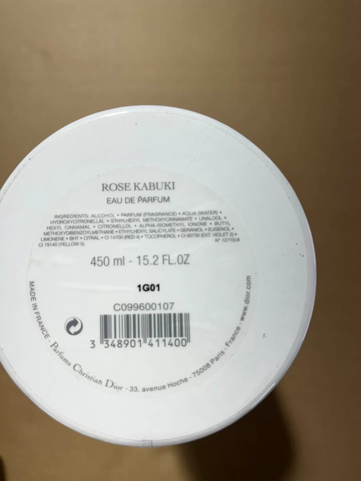 030926-19 Dior ROSE KABUKI singing Perfume 450ml 15.2 oz