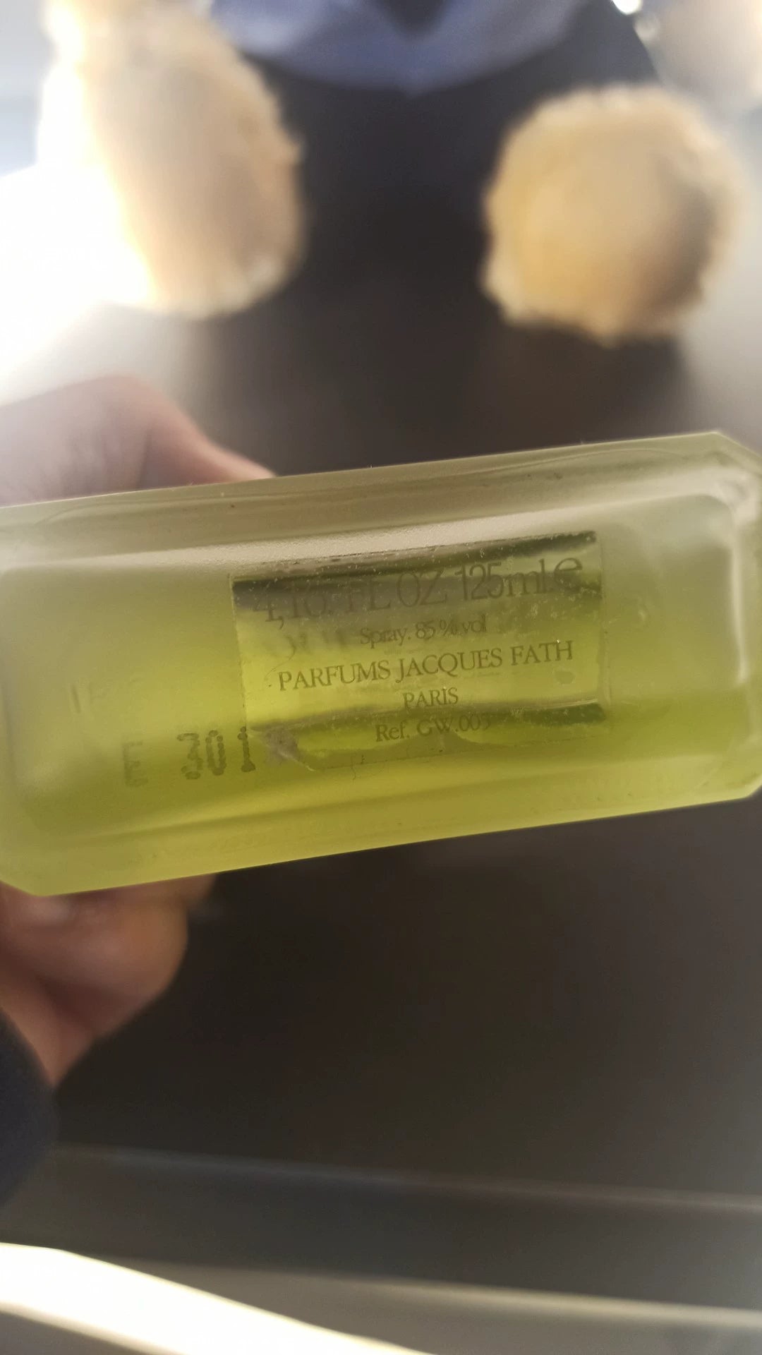 110526-3 Jacques Face Green Perfume 125ml 4.2 oz