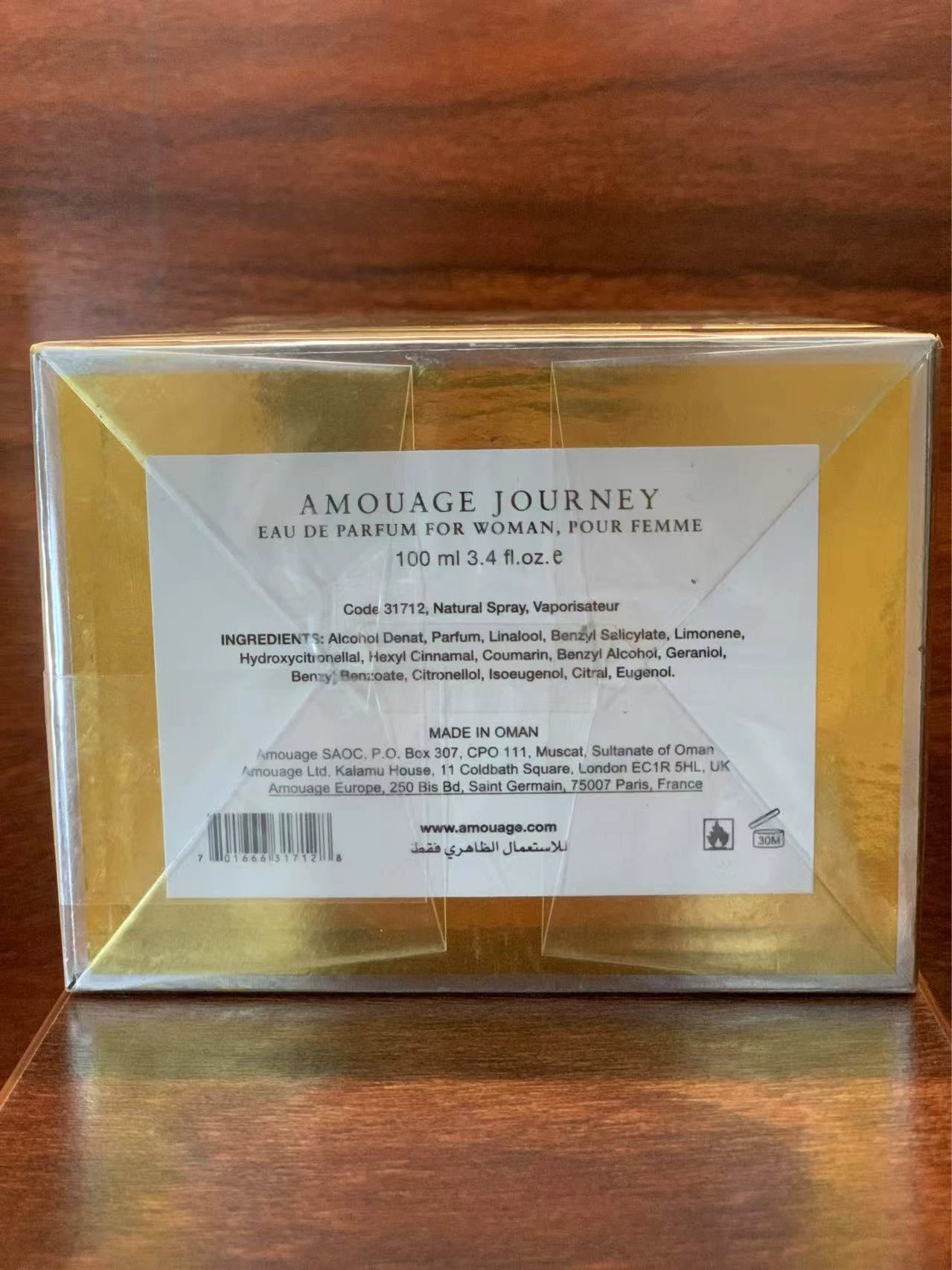 100326-90 journey woman brand 100ML  3.4oz