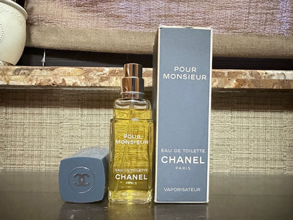 250525-15 Chanel pour monsieur Eau de Toilette EDT 100ml 3.4oz