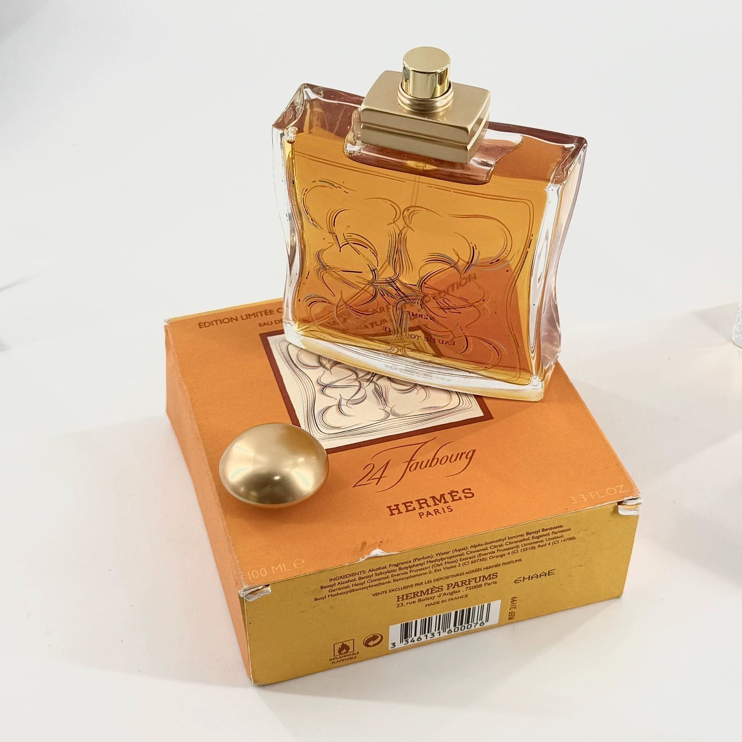 030826-41 Hermes Hermes Fab EDT 100ml 3.4 oz