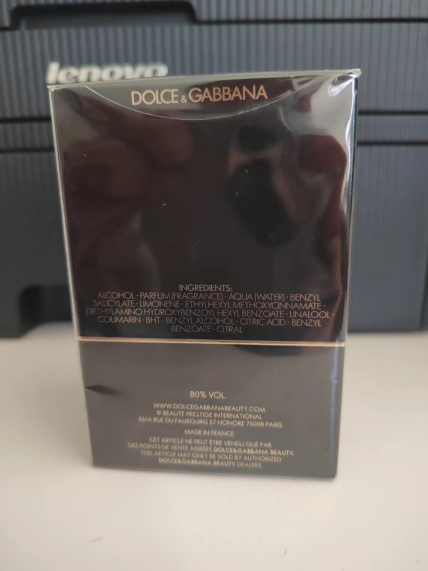010926-23 Dolce & Gabbana Dolce Gabbana intense Perfume 50ml 1.7 oz