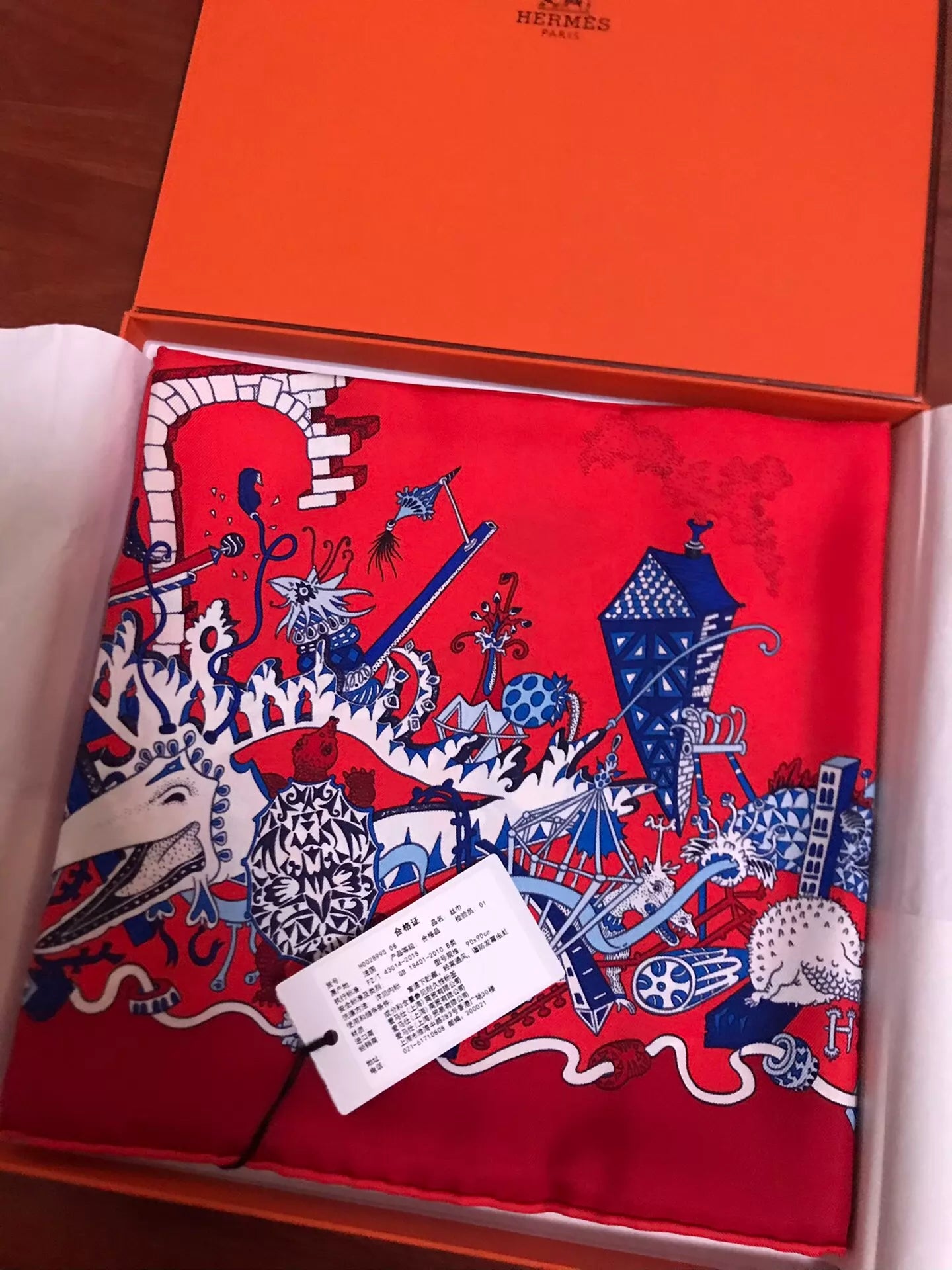 160826-scarf-15 Hermes scarf Brand new genuine