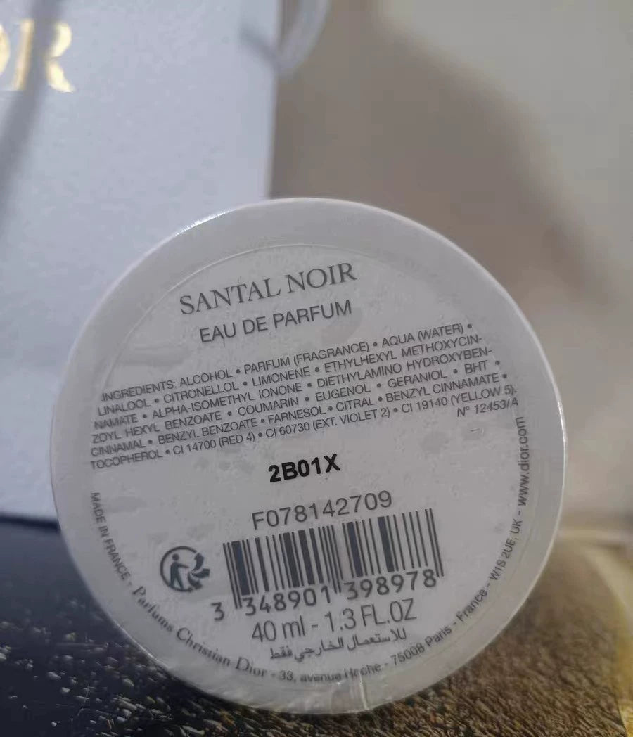 131125-14 Christian Dior 40ml 1.3oz SANTAL NOIR Eau de Parfum