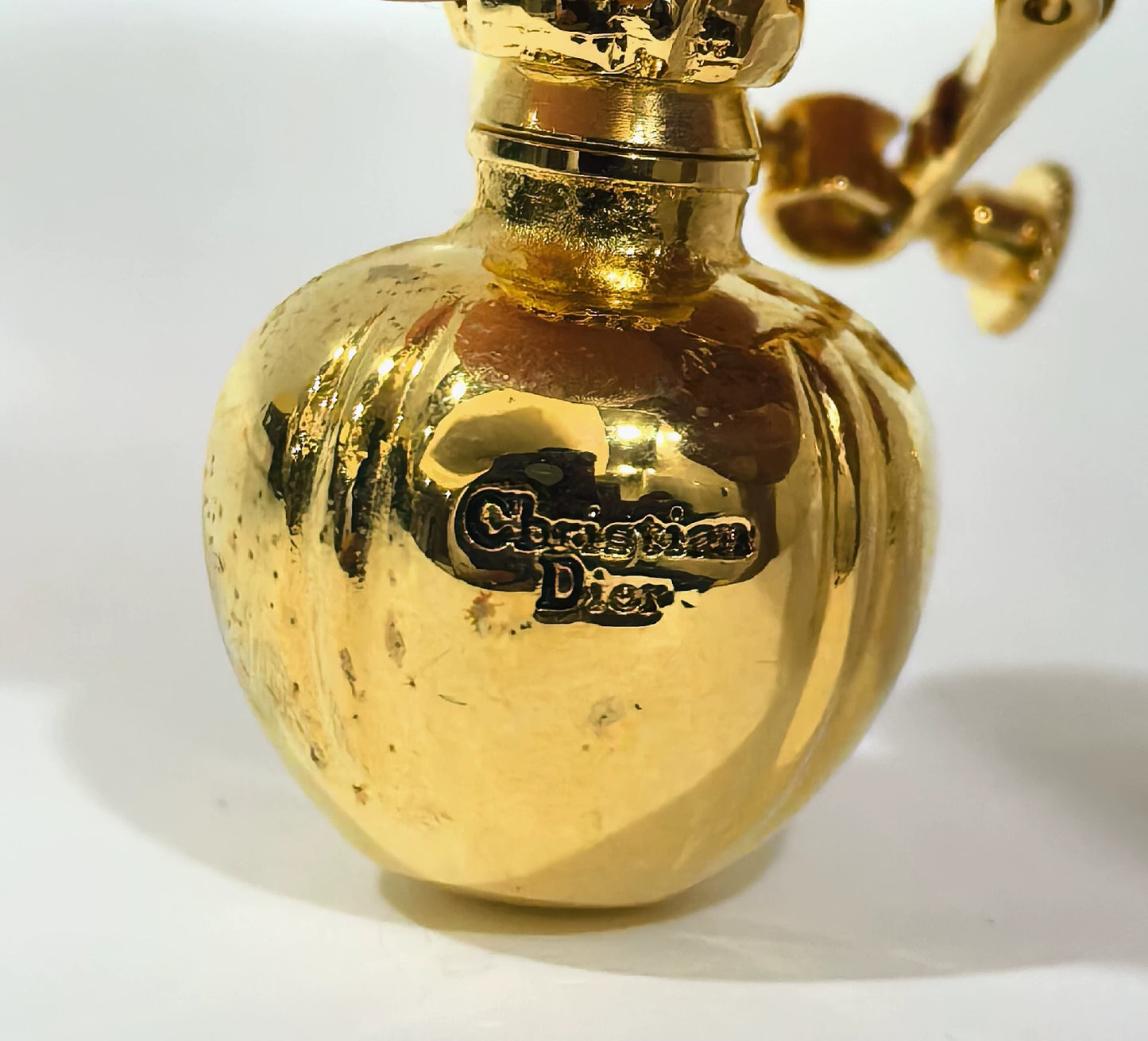 041125-72 Christian Dior Poison Eau de Toilette EDT 30ml 1.0oz earrings par