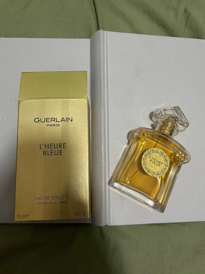 250525-78 Guerlain L'Heure Bleue Eau de Toilette EDT 50ml 1.7oz