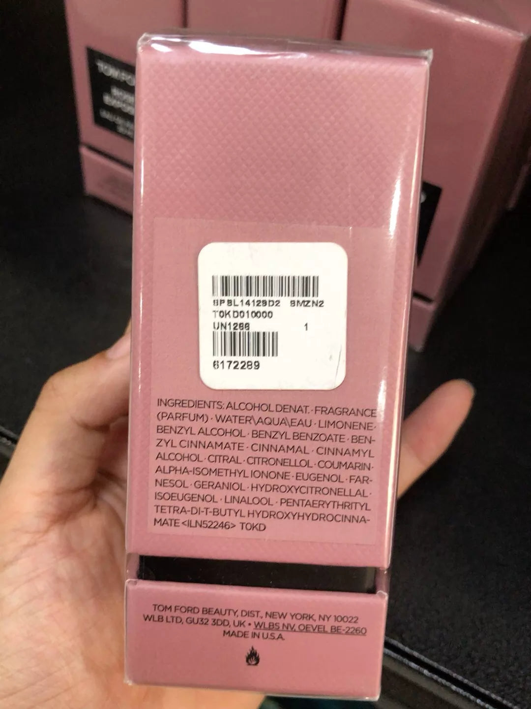 150726-134 Tom Ford New Naked Rose Parfum 30ml 1 oz