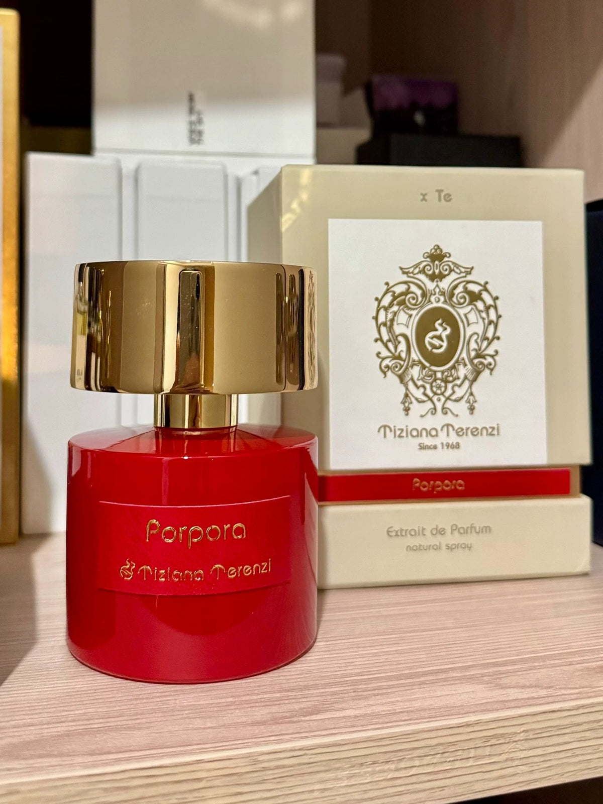 Tizzina Terence Đỏ 100ml 3.4 oz