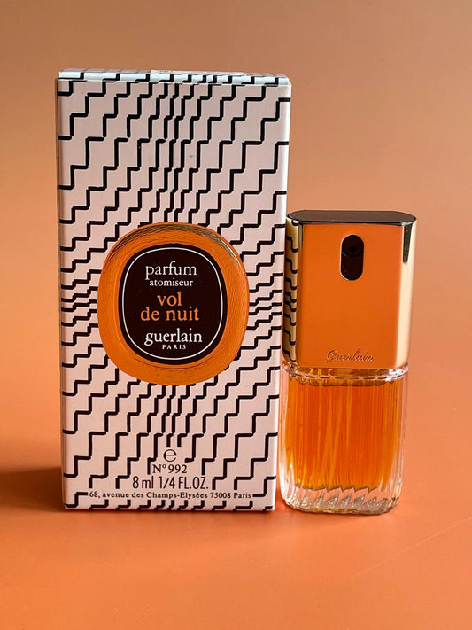 160625-44 Guerlain Vol de Nuit Parfum Perfume 8ml 0.3oz