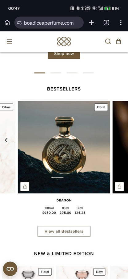 110826-231 boadicea dragon rhyme Perfume