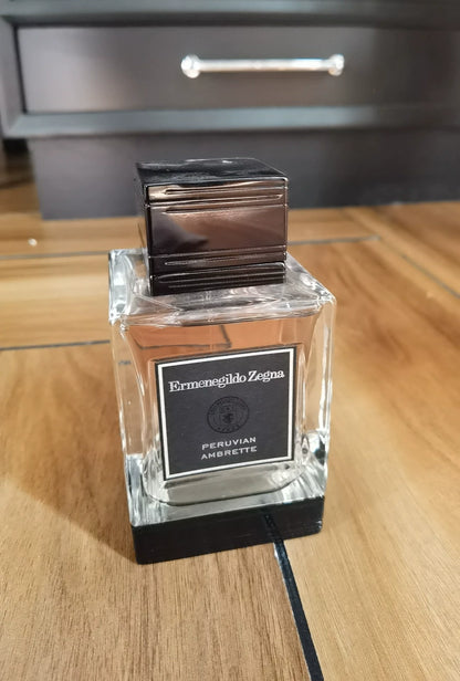 211026-83 Zegna Ermenegildo Peruvian Ambrette Parfum 125ml 4.2 oz