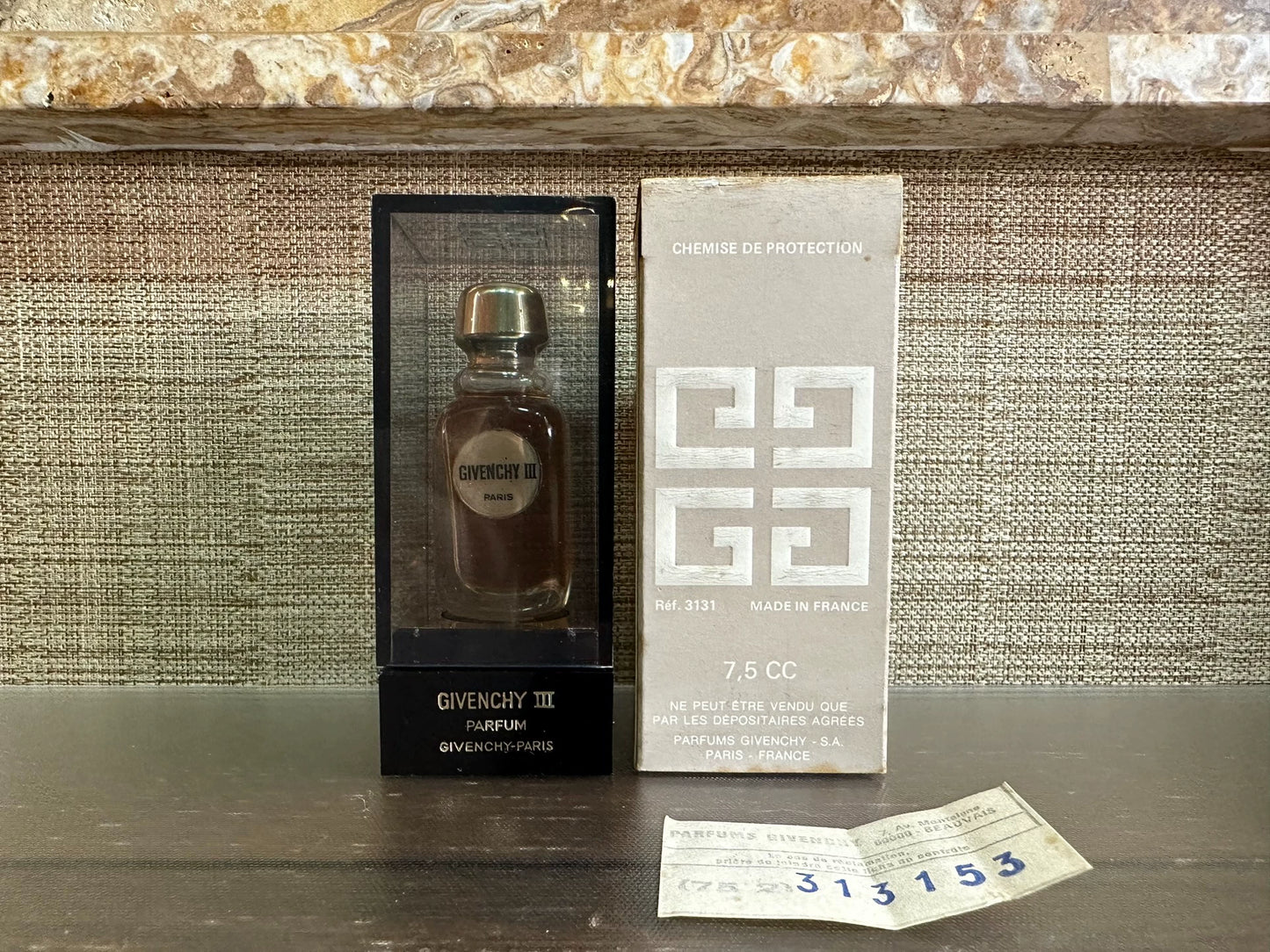 210325-32  No. 3 Givenchy III  7.5ml 1/4 oz Parfum perfume