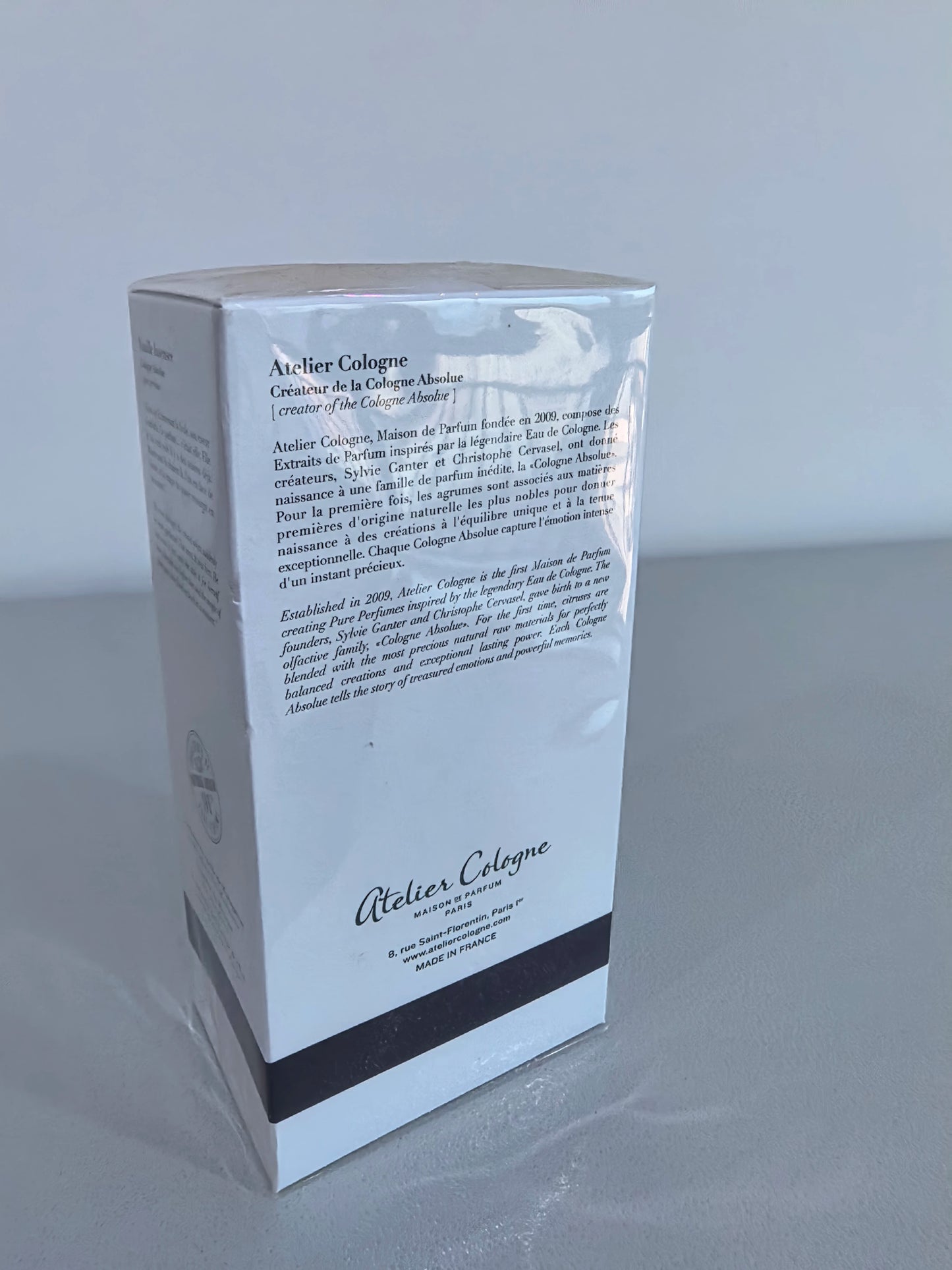 200826-10 Atelier Cologne Vanille Insensee pure Cologne 200ml 6.8 oz