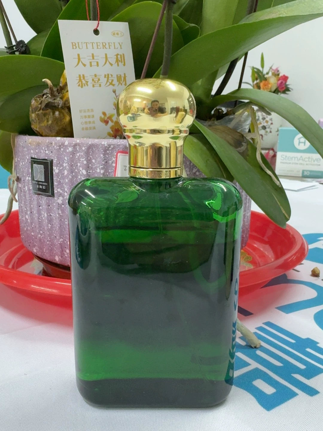 060626-14 Ralph Lauren French Ralph Lauren Xiao Zhan endorsed Green Polo Polo Oud Ebony Amber Woody Perfume Parfum 200ml 6.8 oz