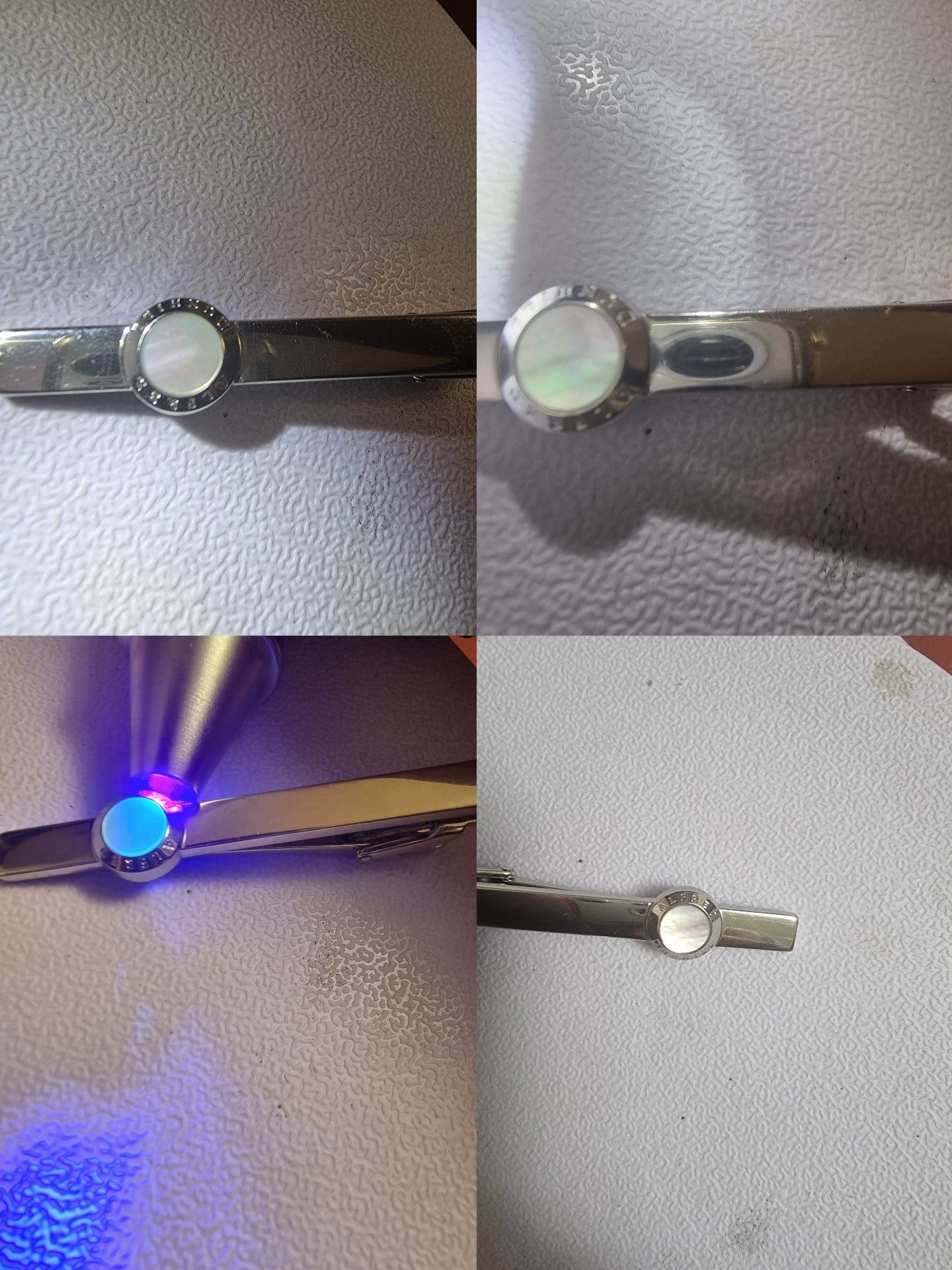 241025-79 Dunhill 925 silver tie clip