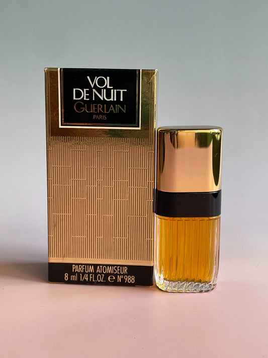 140825-68 Guerlain Vol de Nuit Parfum Perfume 8ml 0.3oz