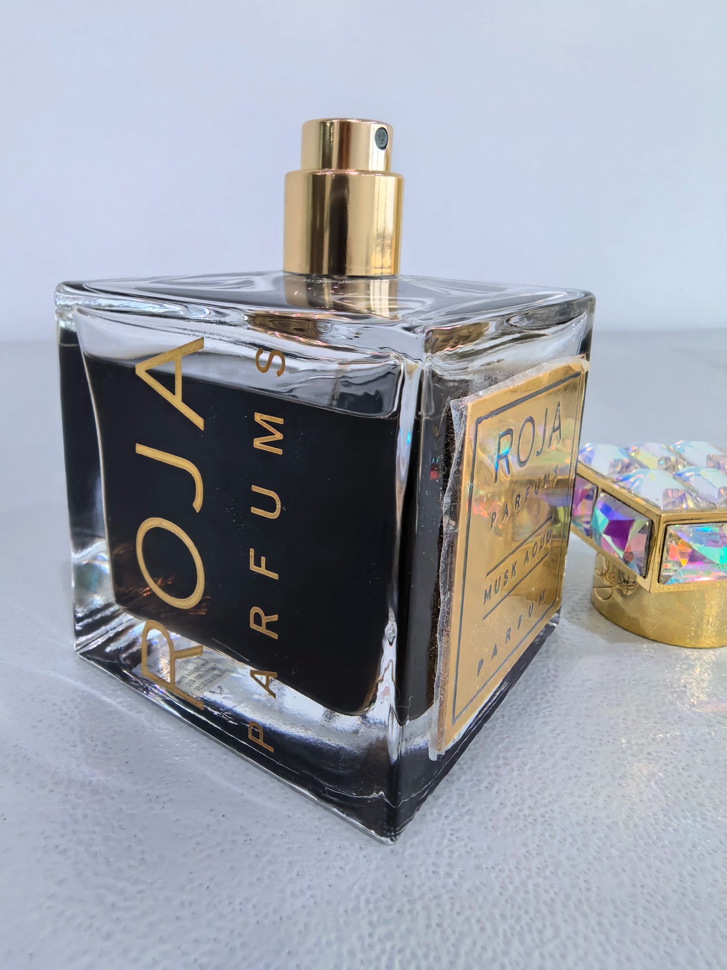 200826-2 Roja Dove Musk Aoud used Parfum 100ml 3.4 oz