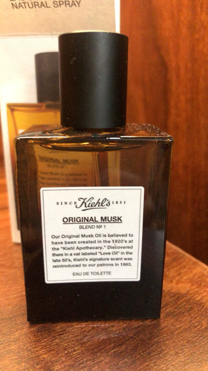 100326-80 Kiehl Original Musk Perfume 50ML  1.7oz