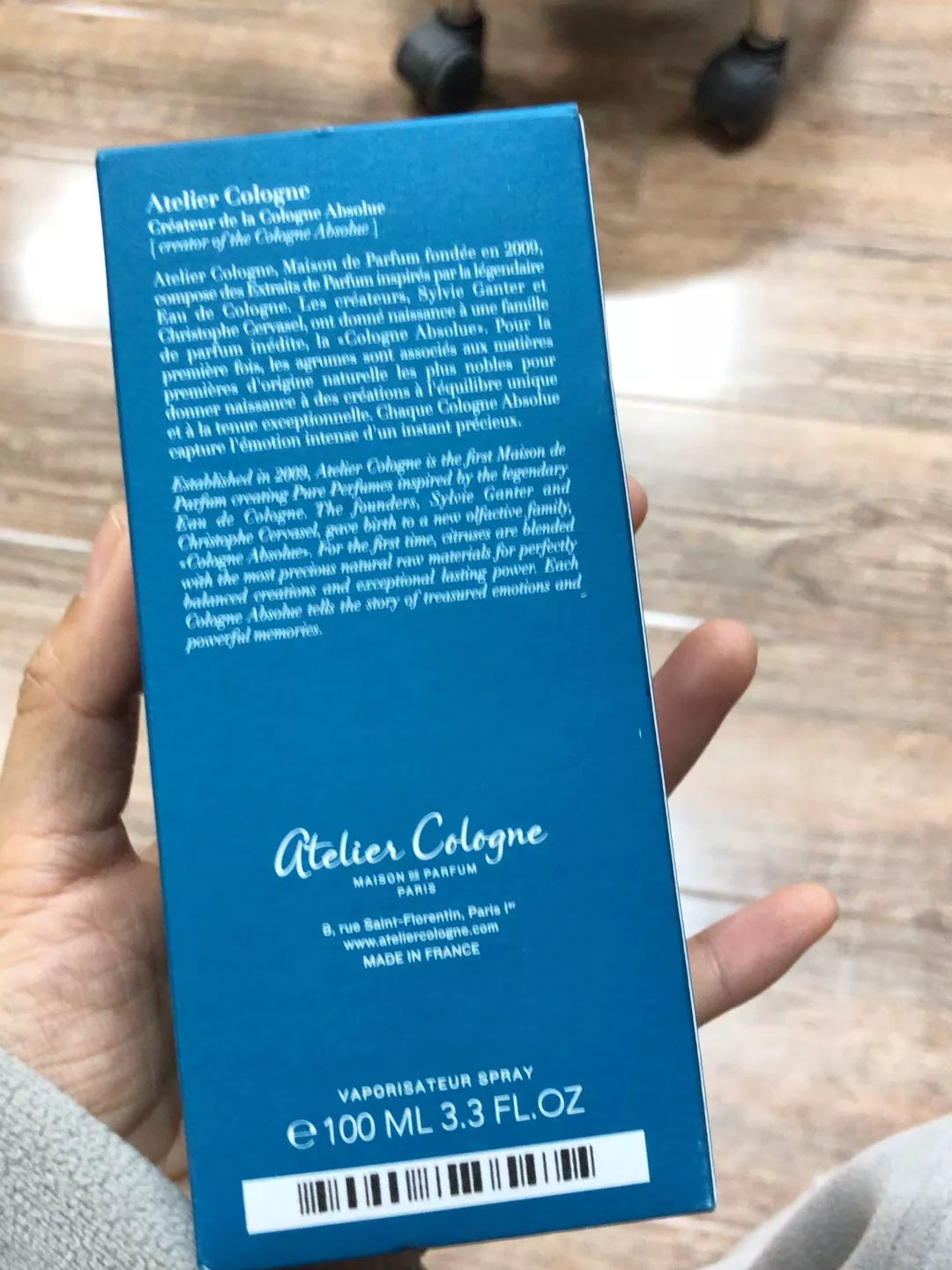 150726-146 Atelier Cologne Lemon Island Cologne 100ml 3.4 oz