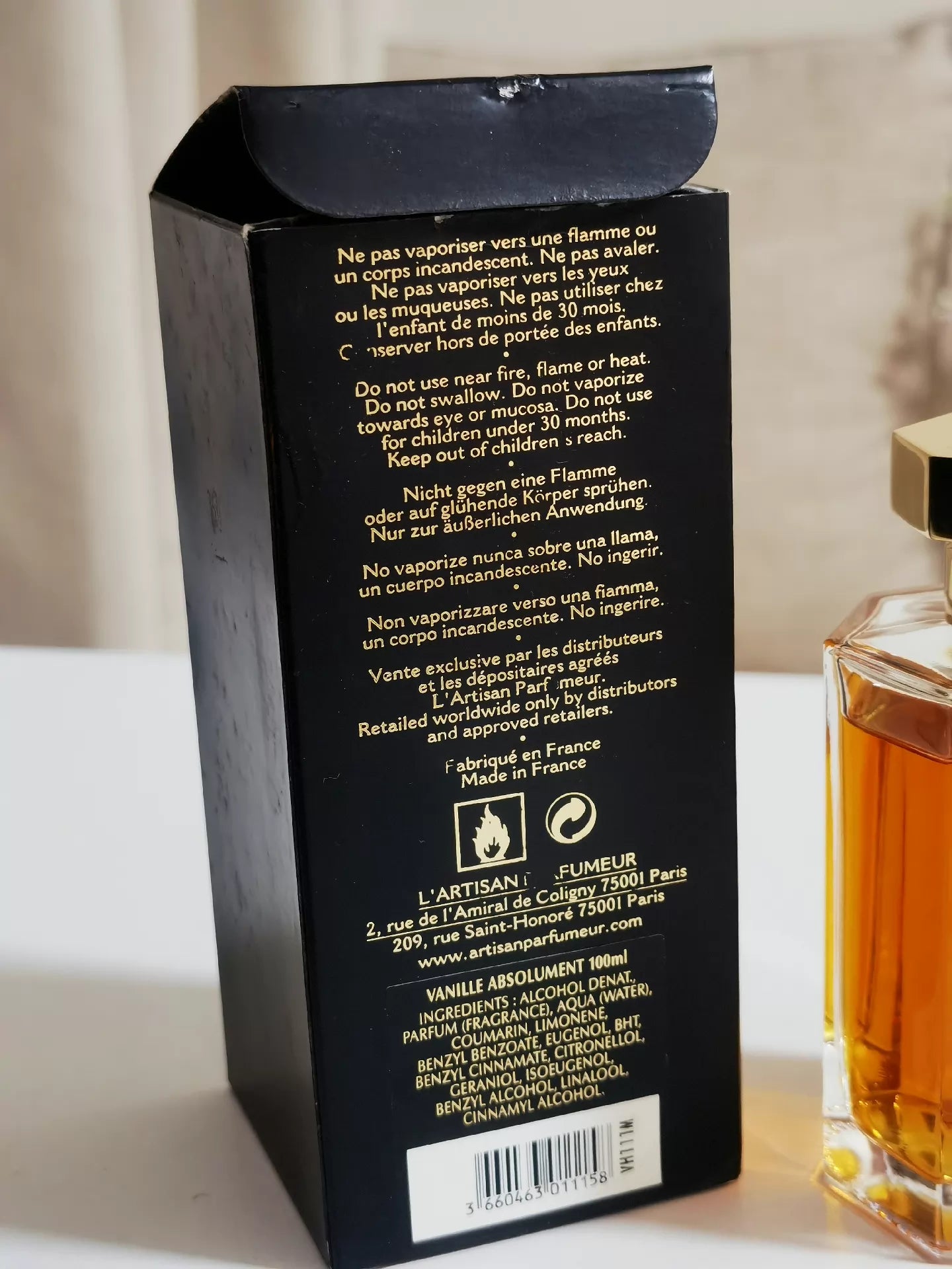 020426-255 Artisan Absolute Vanilla 100ml 3.4 oz