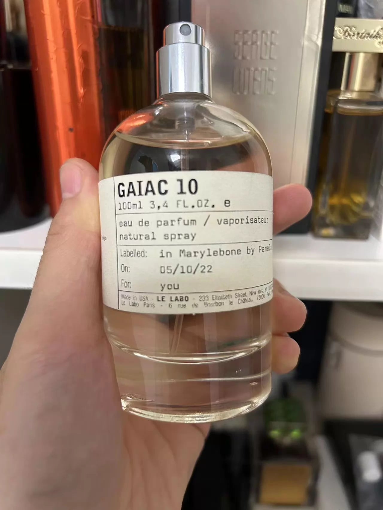 110826-157 Le Labo Tokyo Guaiac Wood Perfume