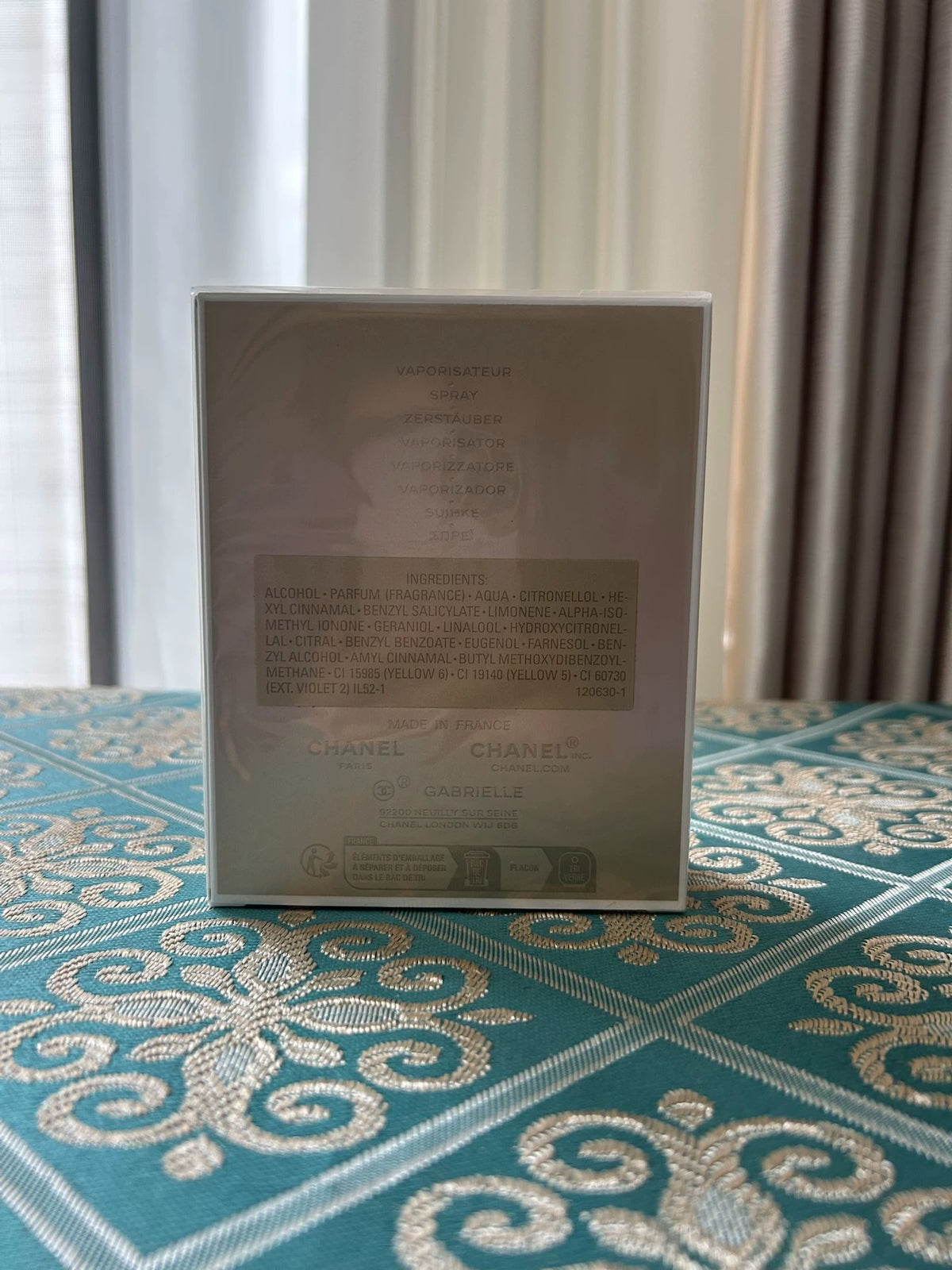 280926-182 Chanel Gabrielle Natural 100ml 3.4 oz