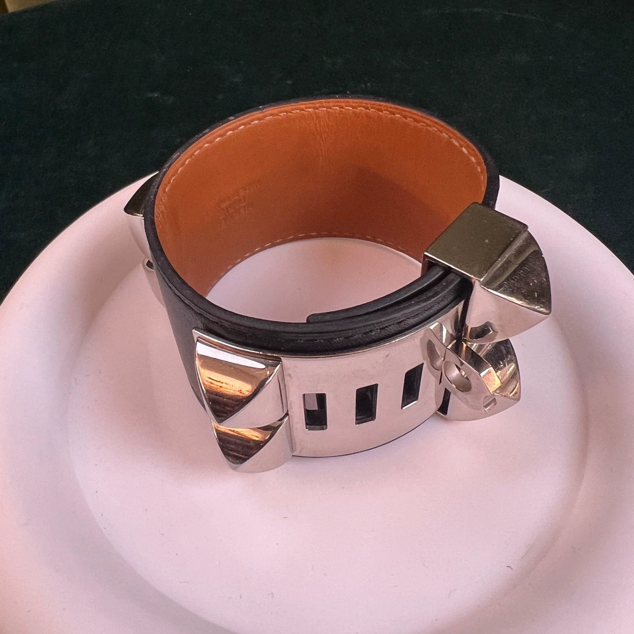 281024-20 Auth Hermes Collier de Chien bracelet