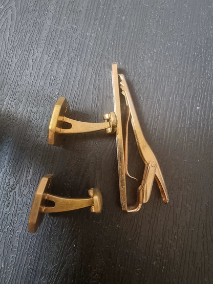 241025-78 Ysl Tie clip and button