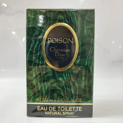 250825-26 Christian Dior Poison Eau de Toilette EDT 100ml 3.4oz