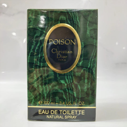 250825-26 Christian Dior Poison Eau de Toilette EDT 100ml 3.4oz