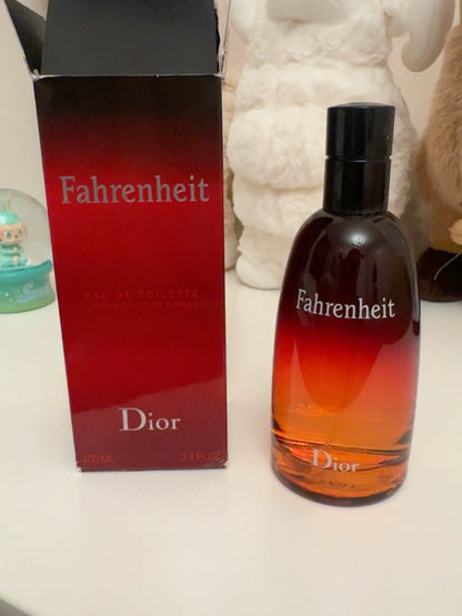 310725-52 Christian Dior Fahrenheit Eau de Toilette EDT 100ml 3.4oz