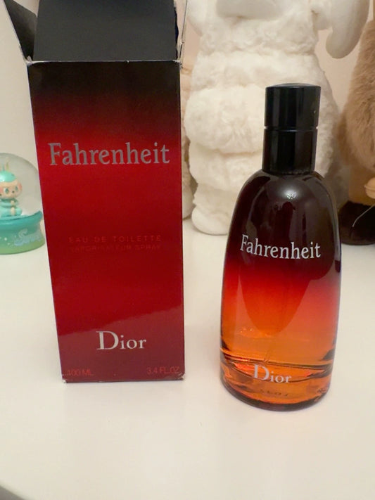 310725-52 Christian Dior Fahrenheit Eau de Toilette EDT 100ml 3.4oz